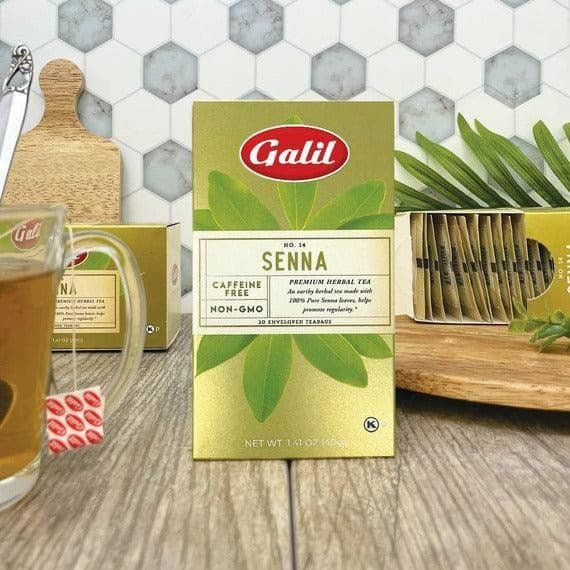 Senna Bitki Çayı | 20' Çay Poşeti | 1,41 oz | Galil