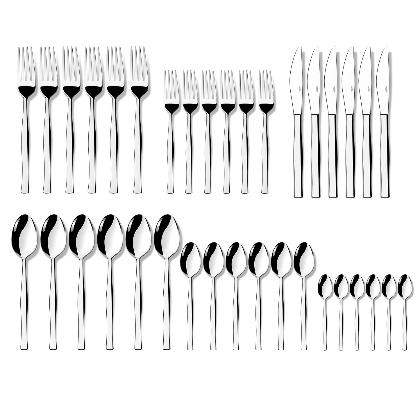 Zarif 36 Piece Cutlery Set
