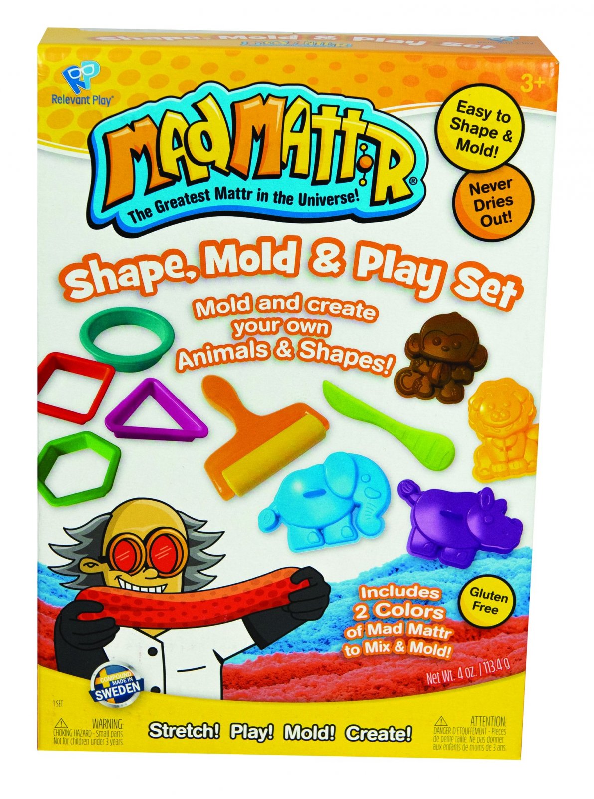 Mad Mattr Shape Mold & Play Set
