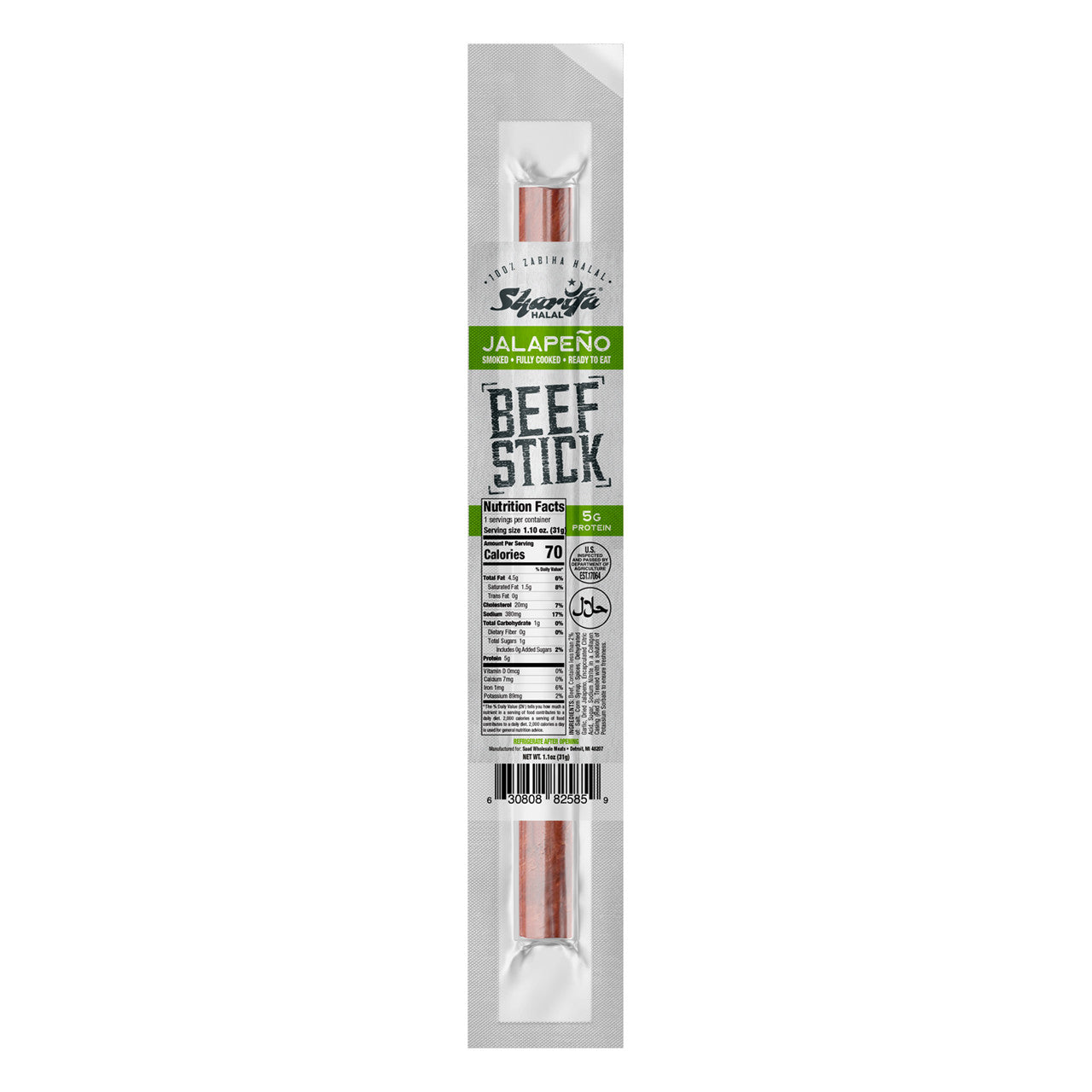 Jalapeño Halal Beef Stick (1)