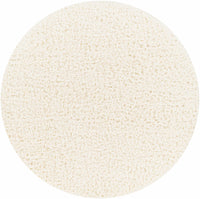 Siari Solid Cream Plush Rug