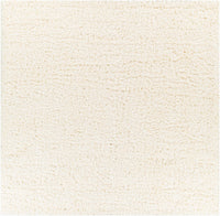 Siari Solid Cream Plush Rug