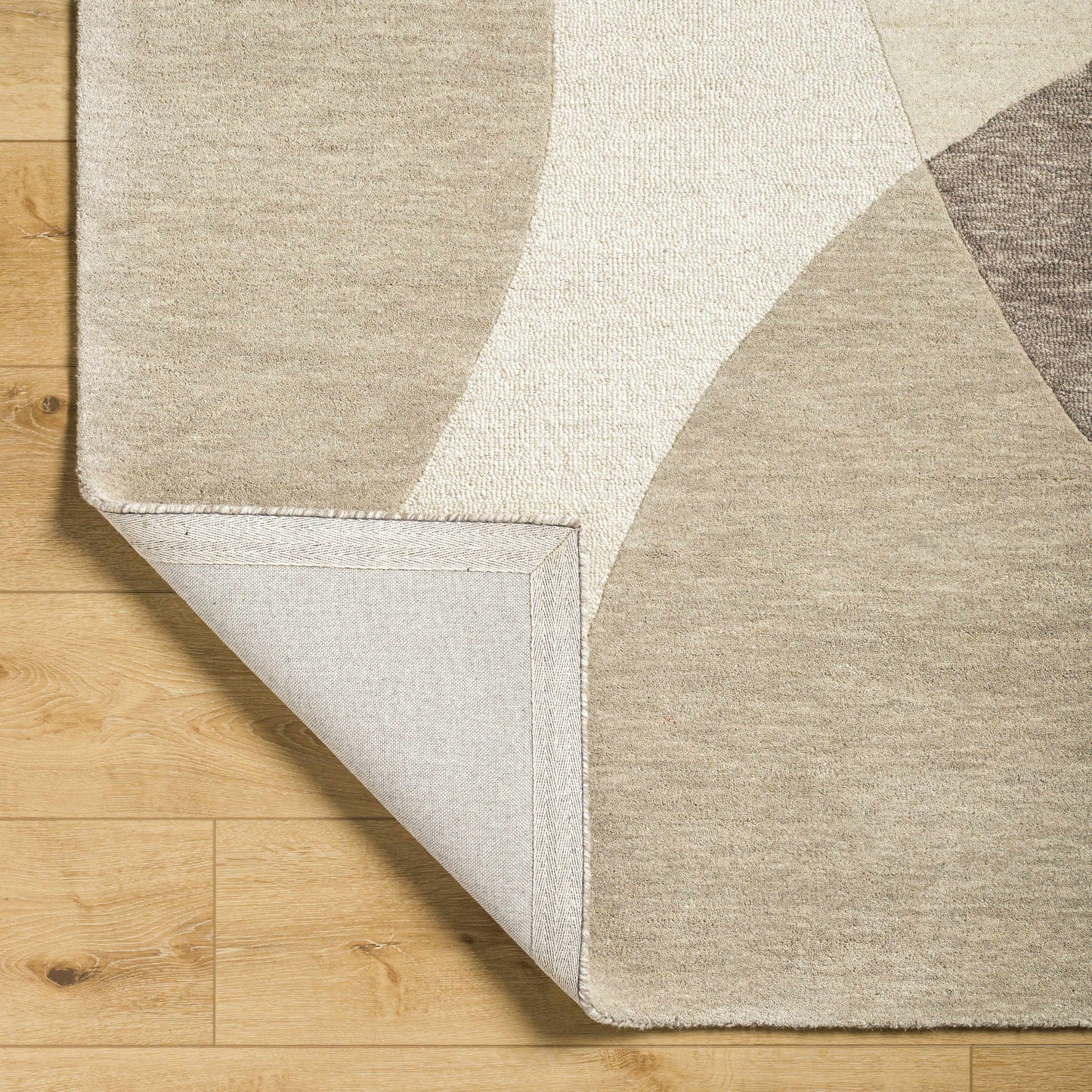 Cassiopeia Dark Brown & Beige Area Rug