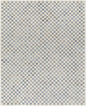 Halen Gray Checkered Area Rug