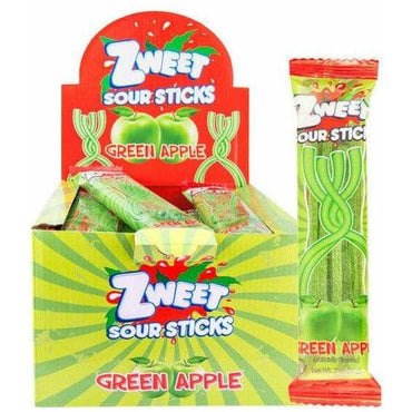 Sour Apple Sticks | Zweet | 0.7 oz