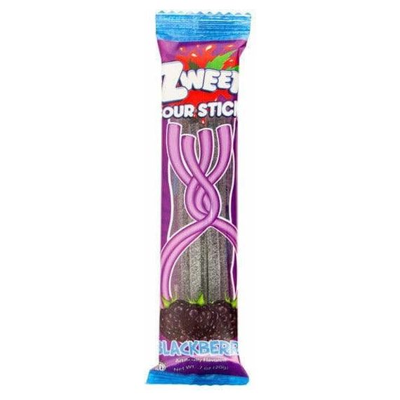 Sour Blackberry Sticks | Zweet | 0.7 oz