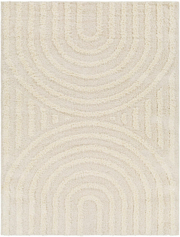 Arnel Cream Area Rug