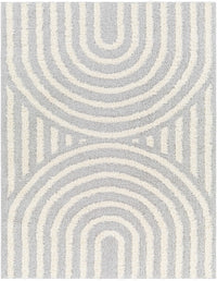 Arnel Gray & Beige Area Rug