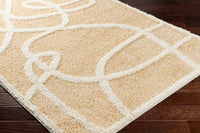 Gilon Camel Plush Area Rug - Clearance