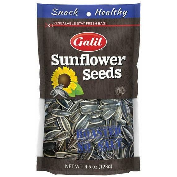 Sunflower Seeds | Roasted/Unsalted | 4.5 oz | Galil