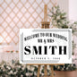 Welcome To Our Wedding Sign III