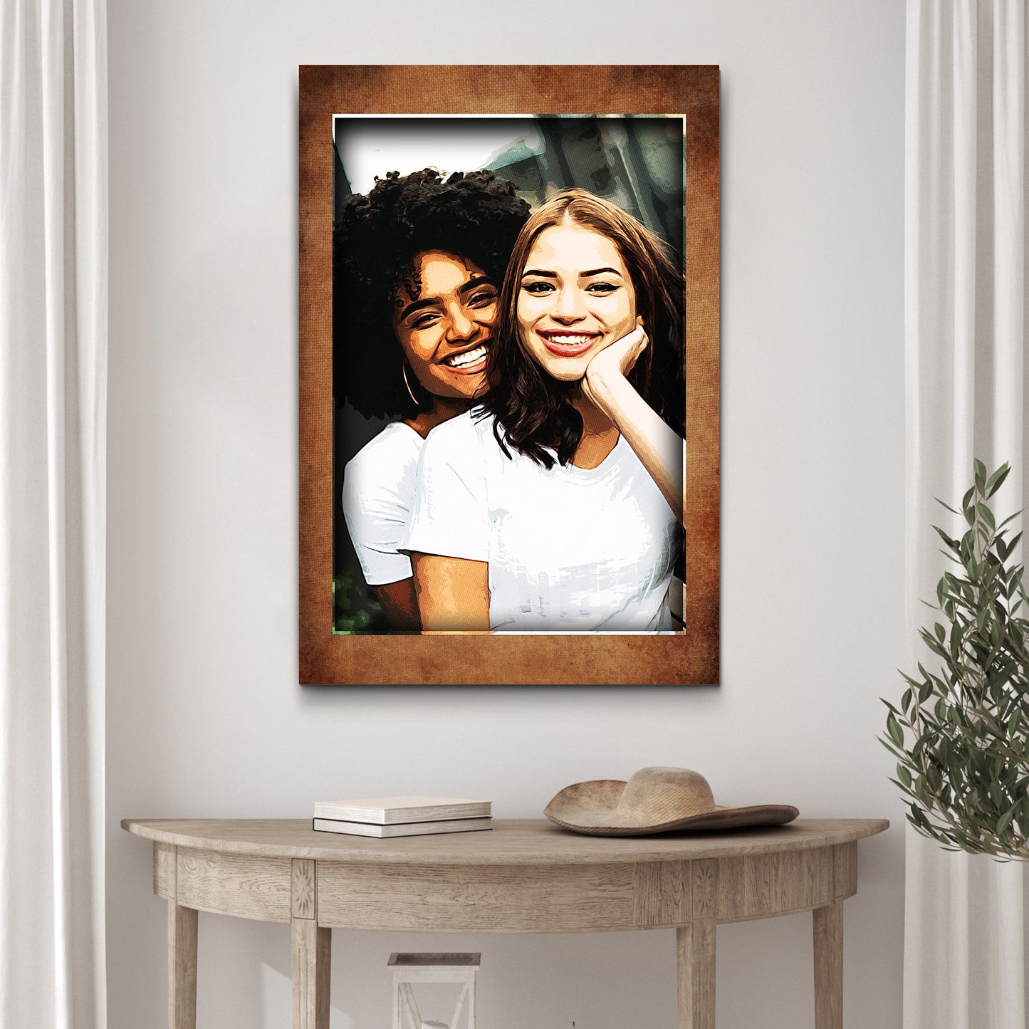 Memorial Portrait Sign II
