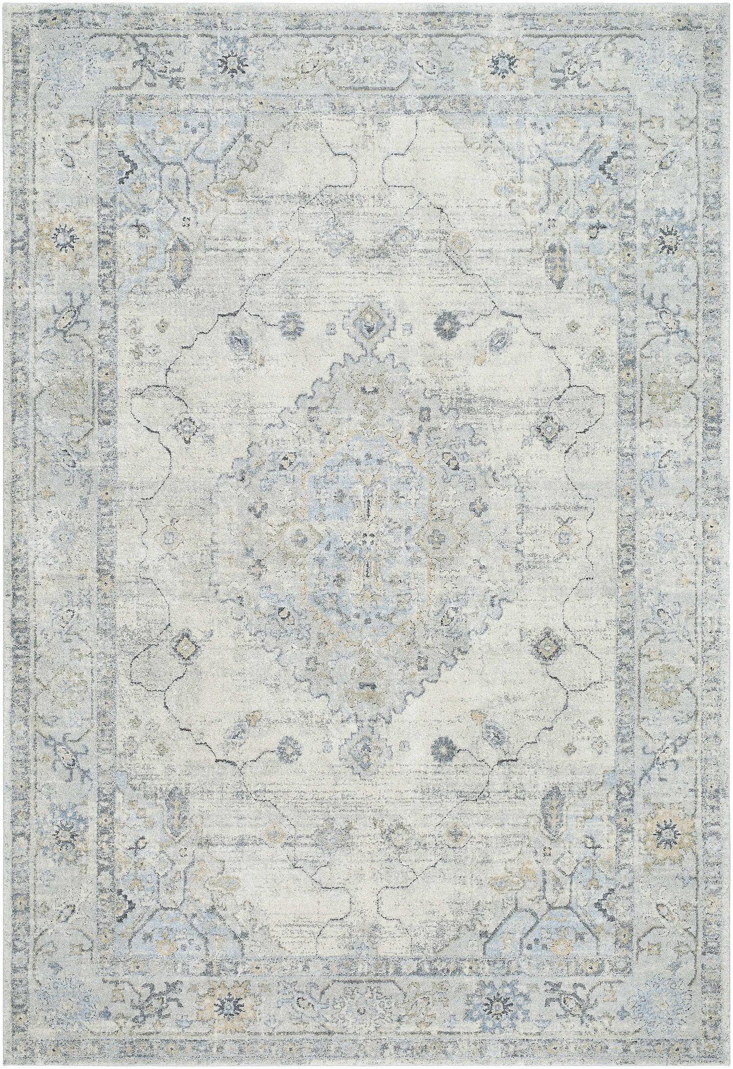 Tyche Beige Thick Luxe Area Rug