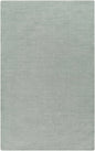 Brockton Solid Dusty Sage Wool Rug