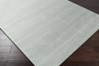 Brockton Solid Dusty Sage Wool Rug