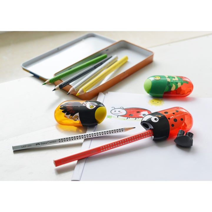 Faber-Castell Double Hole Sharpener with Eraser