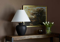 Valderrey Black Table Lamp