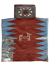 Vintage Nomadic Baluch Salt Bag Rug