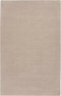 Brockton Solid Tan Wool Rug