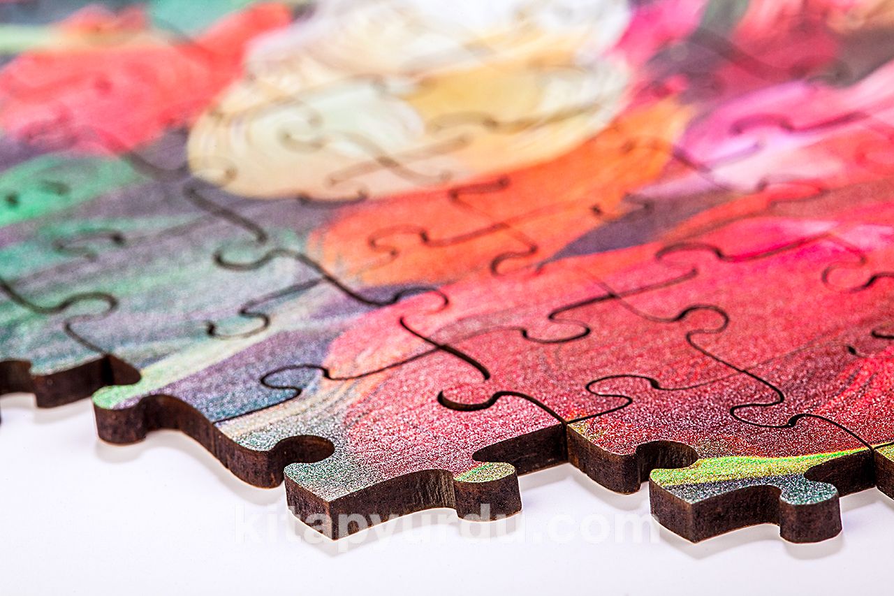 Yabani Çiçekler Ahşap Puzzle 1000 Parça