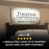 Together Sign