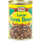 Ziyad Large Fava Beans - Premium Mediterranean Quality, Cooked and Ready to Serve, 15 Oz